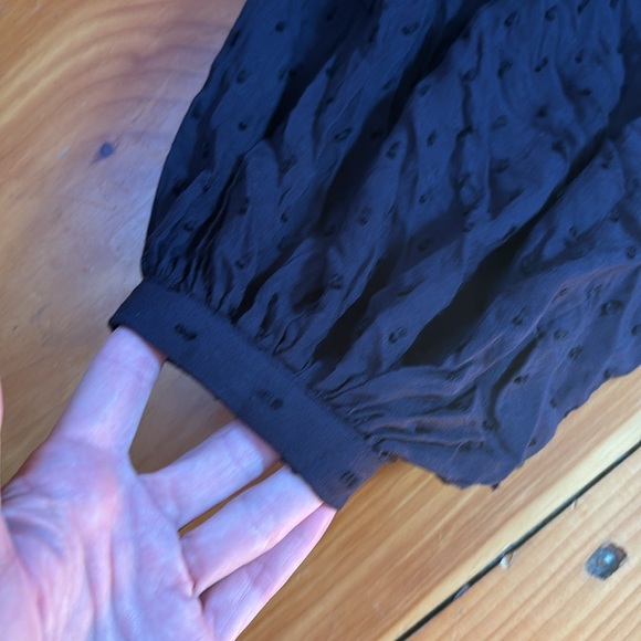 FREE PEOPLE XS Deep Plum Charlotte Tunic Modal Viscose Boho Mini Dress - Picture 5 of 11